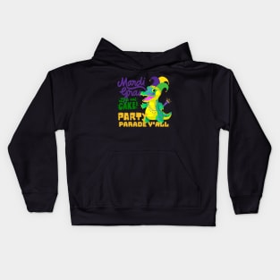 Lets eat Cake, Party and Parade Kids Hoodie